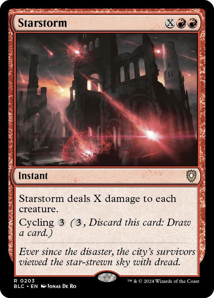 Image for Starstorm (Commander: Bloomburrow) (203) - Magic: The Gathering