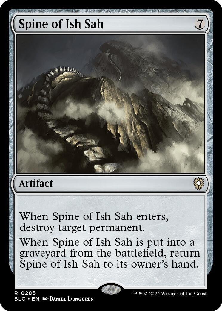 Image for Spine of Ish Sah (Commander: Bloomburrow) (285) - Magic: The Gathering