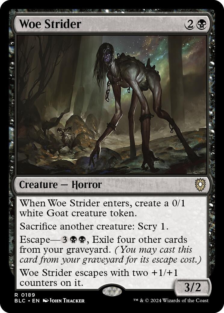 Image for Woe Strider (Commander: Bloomburrow) (189) - Magic: The Gathering
