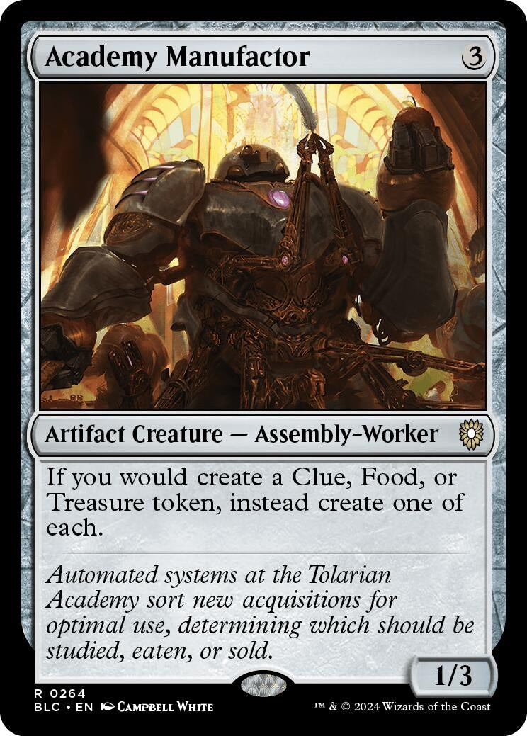 Image for Academy Manufactor (Commander: Bloomburrow) (264) - Magic: The Gathering