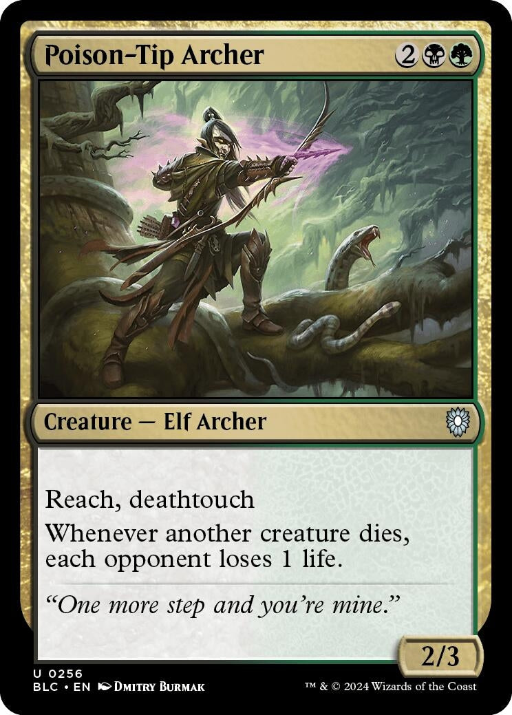 Image for Poison-Tip Archer (Commander: Bloomburrow) (256) - Magic: The Gathering