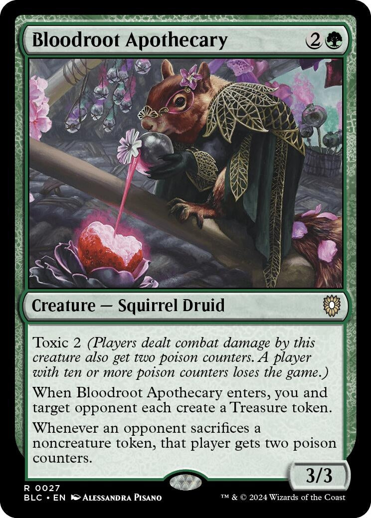 Image for Bloodroot Apothecary (Commander: Bloomburrow) (27) - Magic: The Gathering