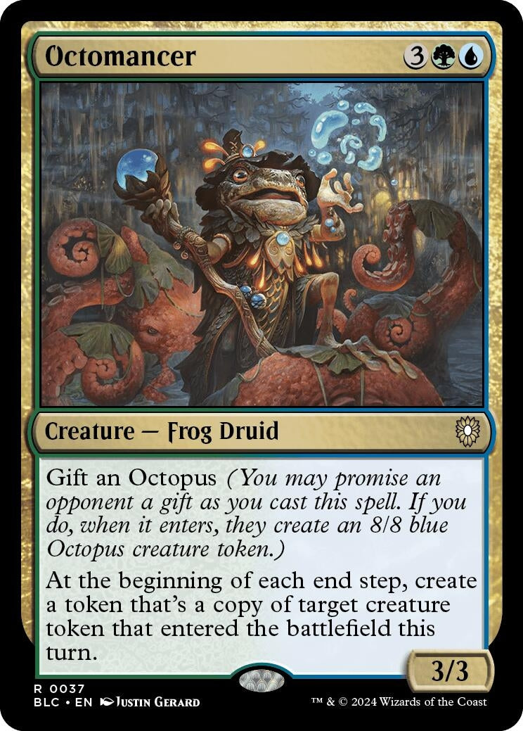 Image for Octomancer (Commander: Bloomburrow) (37) - Magic: The Gathering