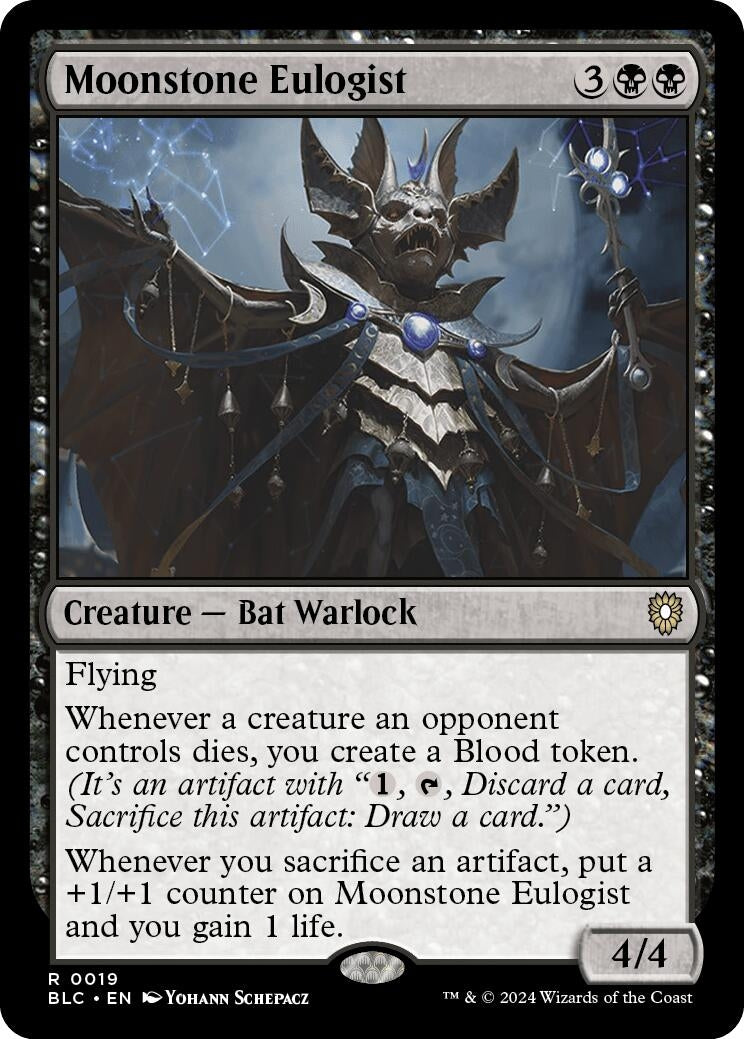 Image for Moonstone Eulogist (Commander: Bloomburrow) (19) - Magic: The Gathering