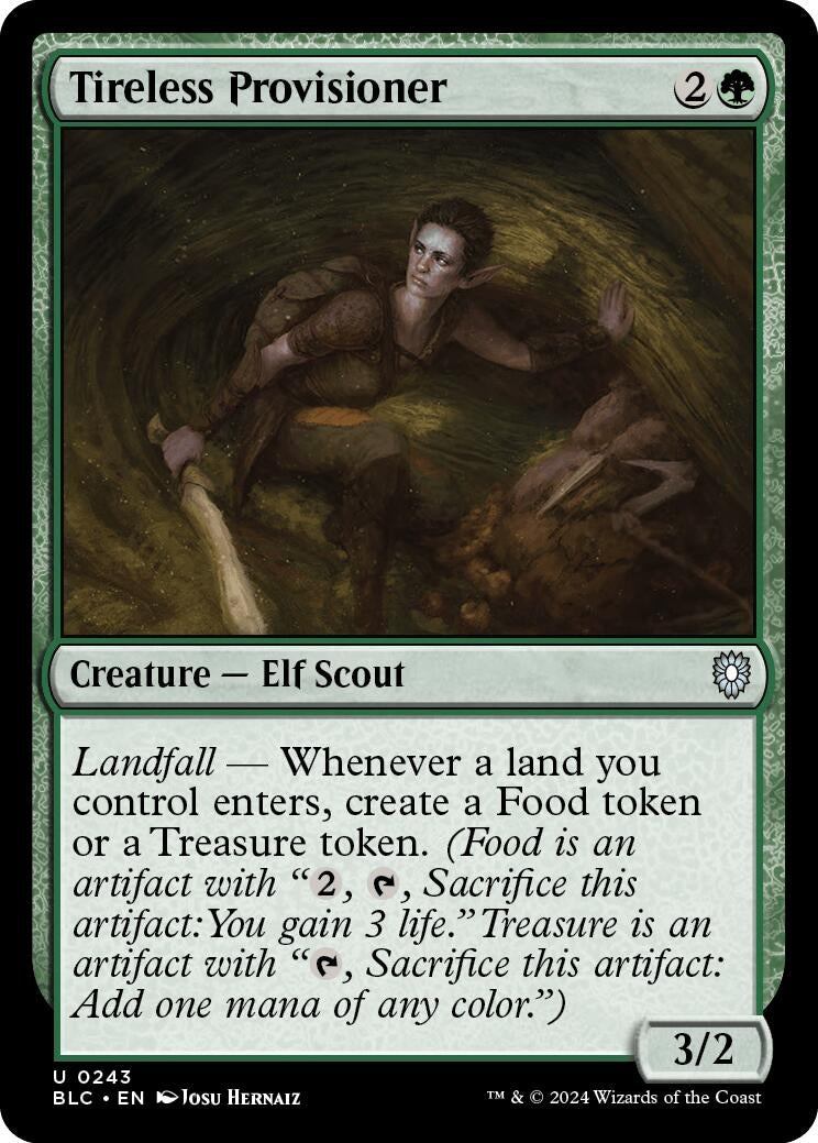 Image for Tireless Provisioner (Commander: Bloomburrow) (243) - Magic: The Gathering