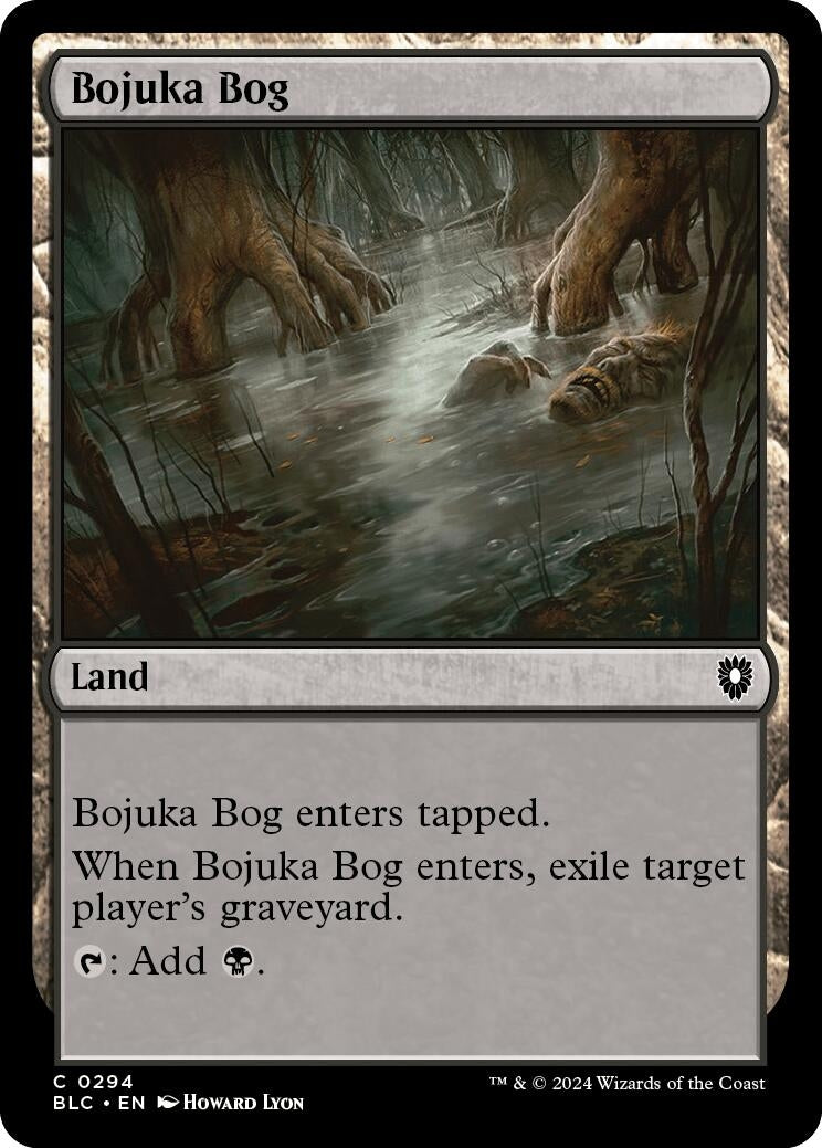 Image for Bojuka Bog (Commander: Bloomburrow) (294) - Magic: The Gathering