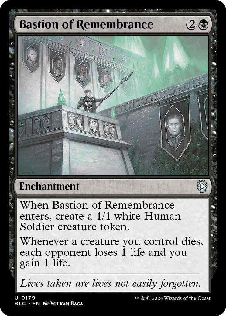 Image for Bastion of Remembrance (Commander: Bloomburrow) (179) - Magic: The Gathering