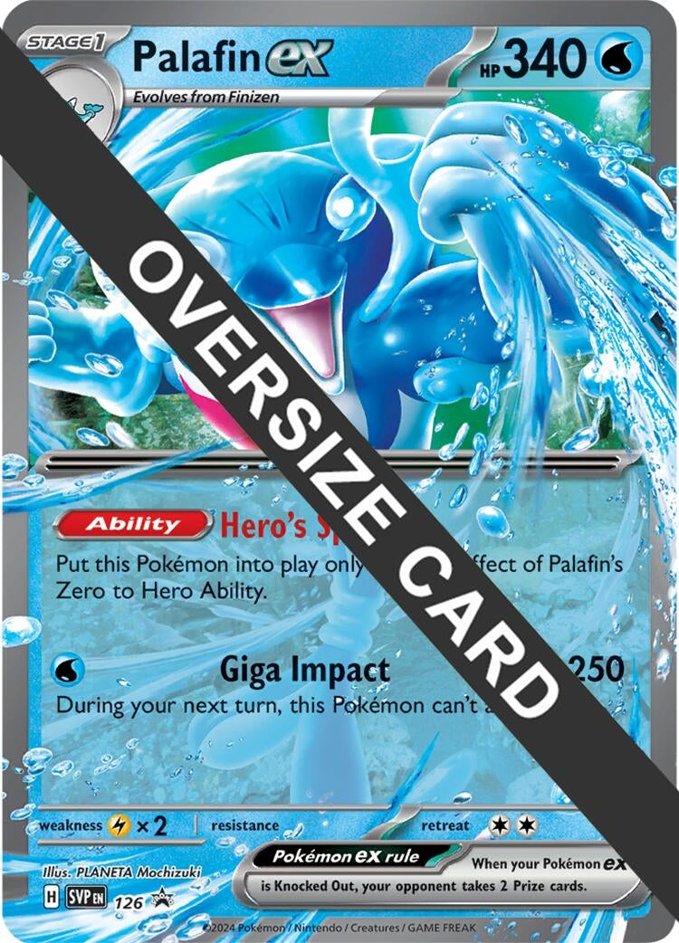 Image for Palafin ex - 126 (Jumbo Cards) (126) - Pokemon
