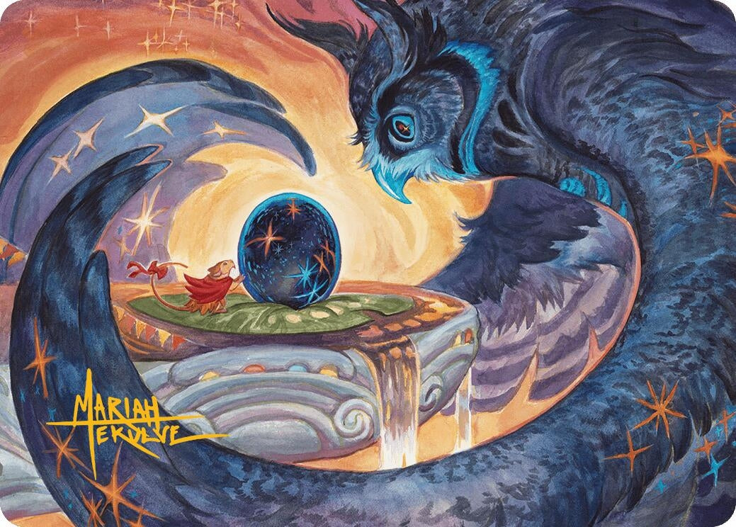 Image for Dawn's Truce Art Card (Gold-Stamped Signature) (Art Series: Bloomburrow) (41) - Magic: The Gathering