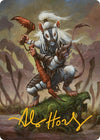 Image for Ink-Eyes, Servant of Oni Art Card (Gold-Stamped Signature) (Art Series: Bloomburrow) (50) - Magic: The Gathering