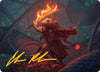 Image for Emberheart Challenger Art Card (Gold-Stamped Signature) (Art Series: Bloomburrow) (19) - Magic: The Gathering