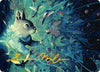 Image for For the Common Good Art Card (22/54) (Gold-Stamped Signature) (Art Series: Bloomburrow) (22) - Magic: The Gathering