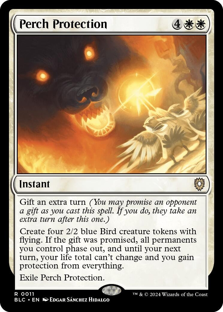 Image for Perch Protection (Commander: Bloomburrow) (11) - Magic: The Gathering