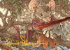 Image for Mabel, Heir to Cragflame Art Card (Gold-Stamped Signature) (Art Series: Bloomburrow) (45) - Magic: The Gathering
