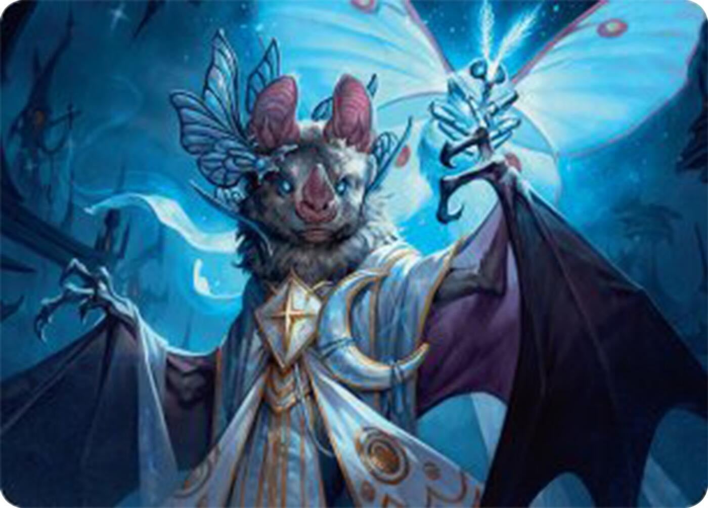 Image for Star Charter Art Card (Art Series: Bloomburrow) (3) - Magic: The Gathering
