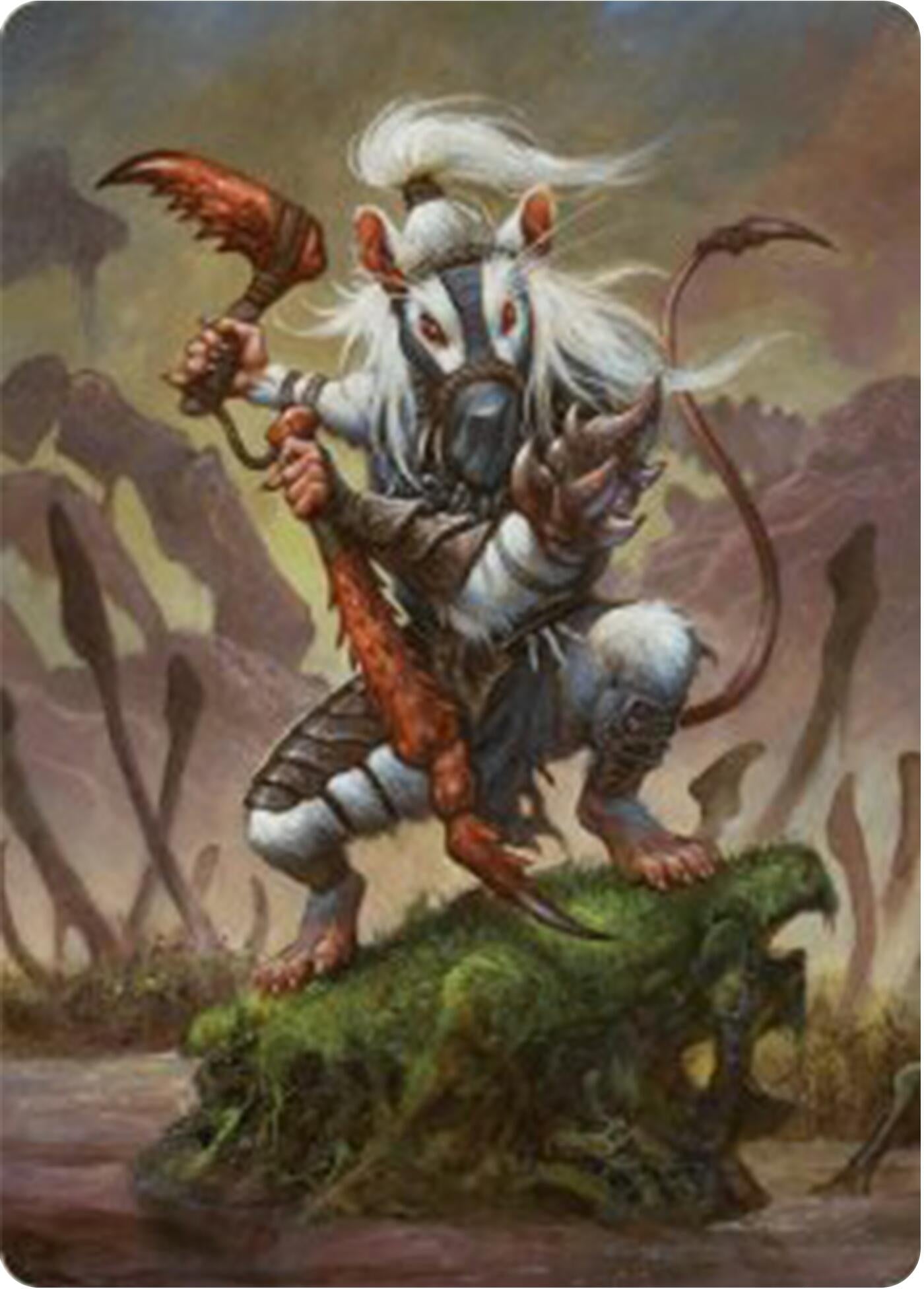Image for Ink-Eyes, Servant of Oni Art Card (Art Series: Bloomburrow) (50) - Magic: The Gathering