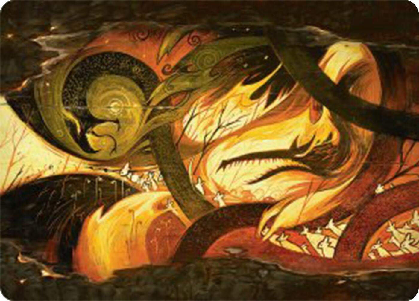 Image for Season of Loss Art Card (Art Series: Bloomburrow) (17) - Magic: The Gathering