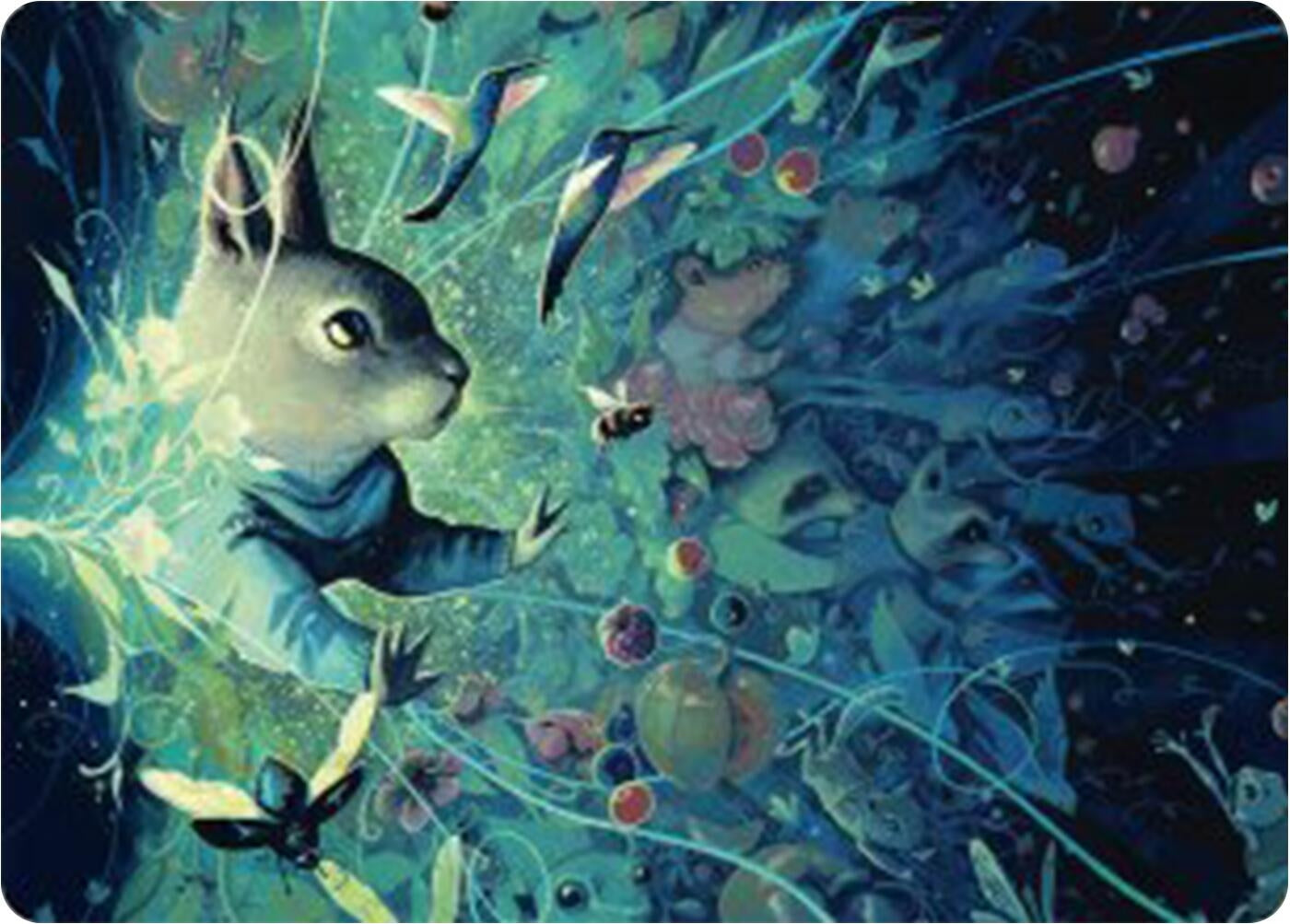 Image for For the Common Good Art Card (22/54) (Art Series: Bloomburrow) (22) - Magic: The Gathering