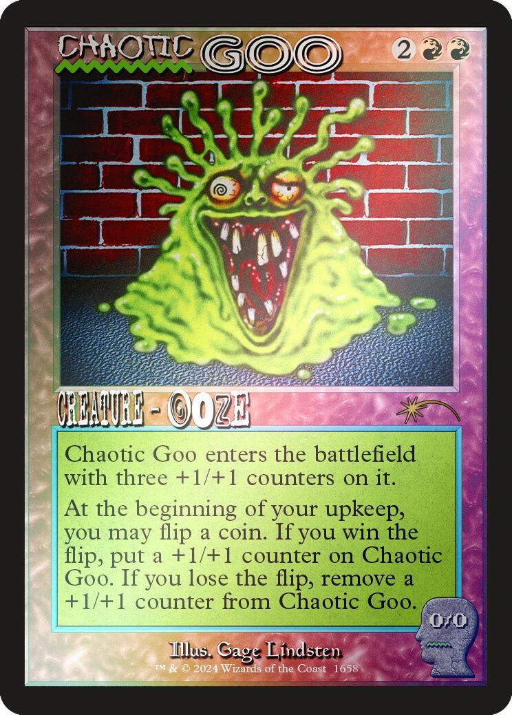 Image for Chaotic Goo (Rainbow Foil) (Secret Lair Drop Series) (1658) - Magic: The Gathering