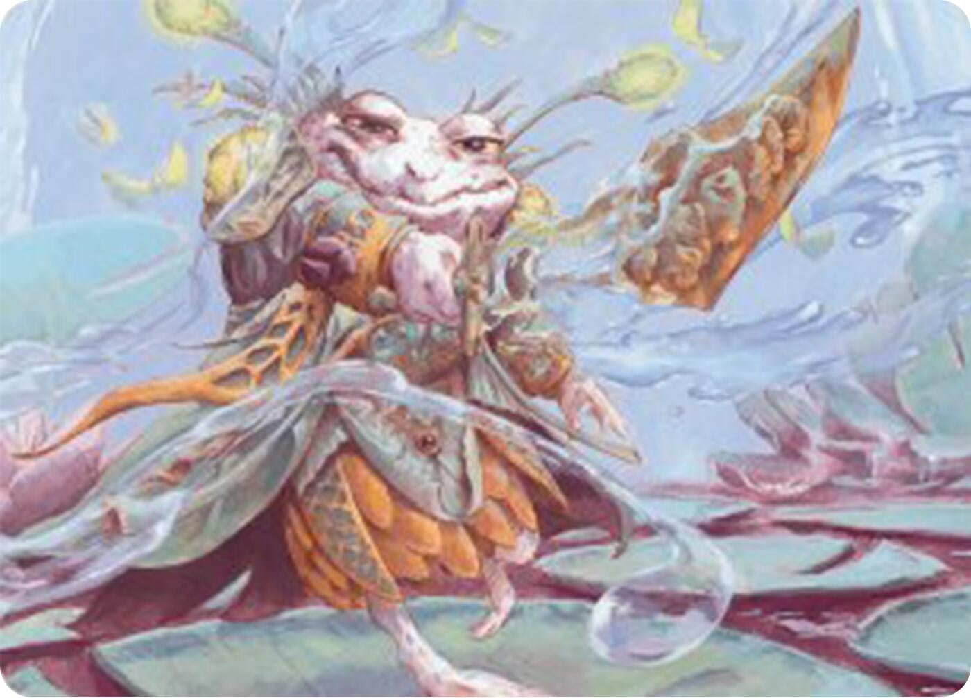 Image for Glarb, Calamity's Augur Art Card (Art Series: Bloomburrow) (40) - Magic: The Gathering