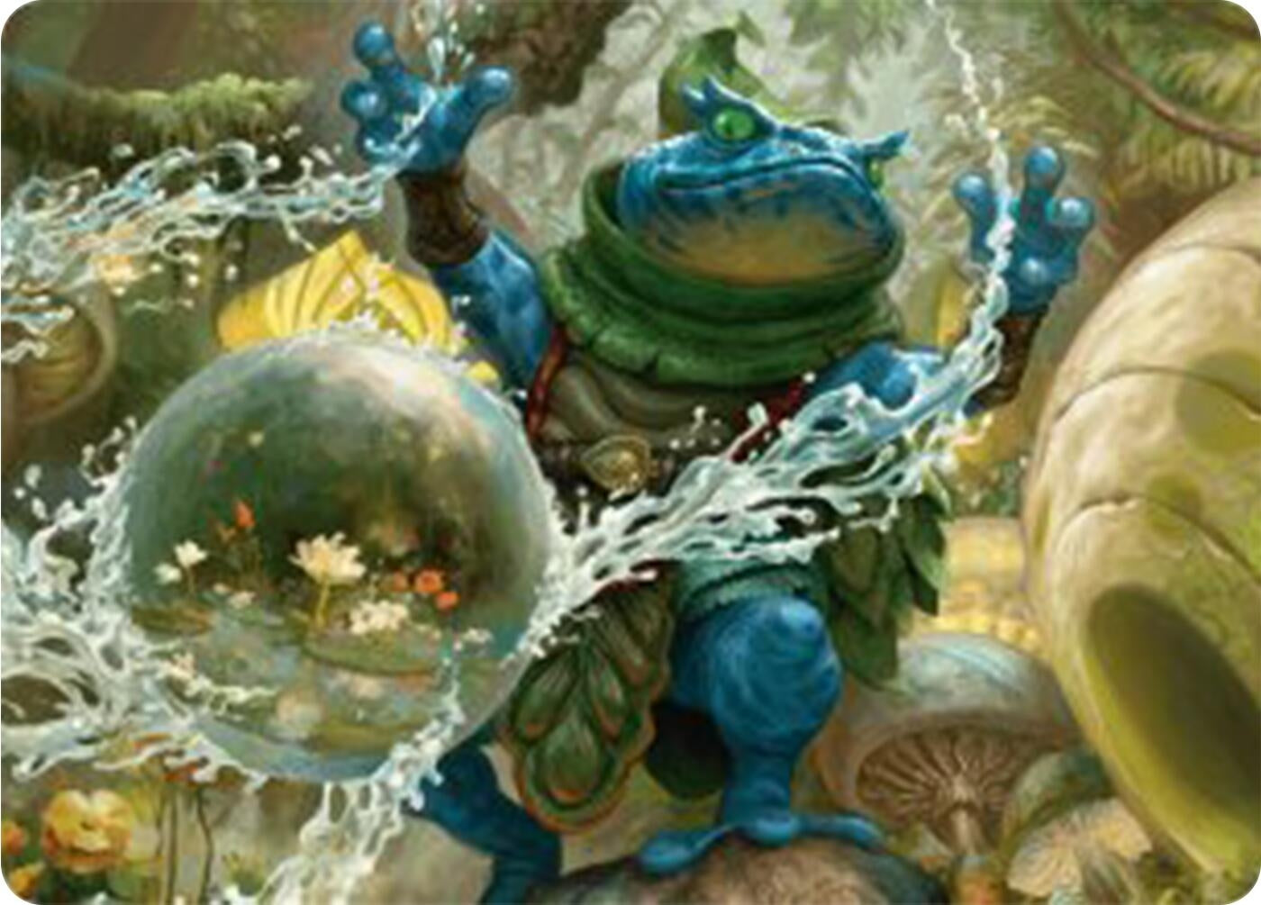 Image for Pond Prophet Art Card (Art Series: Bloomburrow) (29) - Magic: The Gathering
