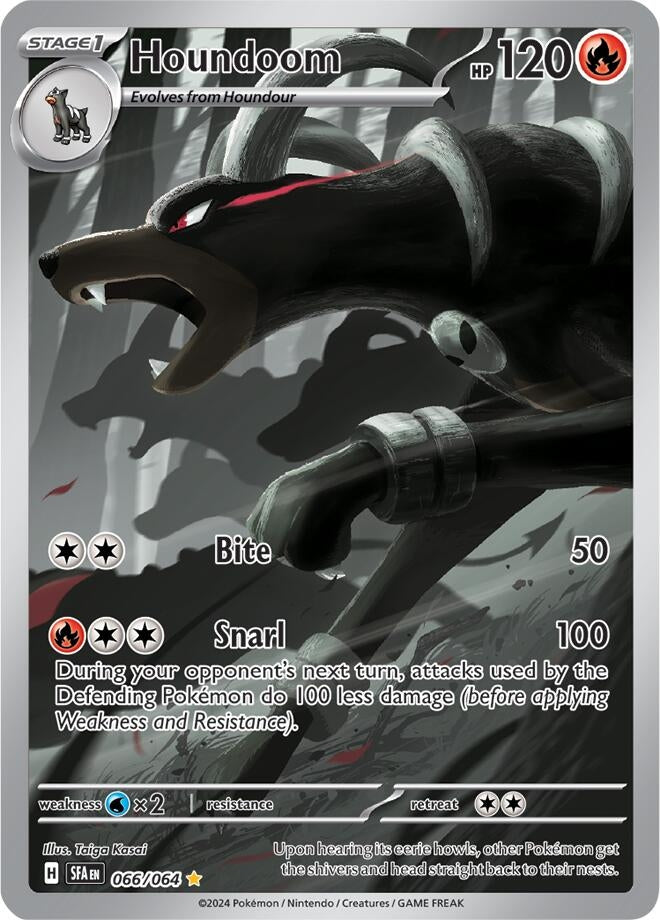 Image for Houndoom (SV: Shrouded Fable) (066/064) - Pokemon