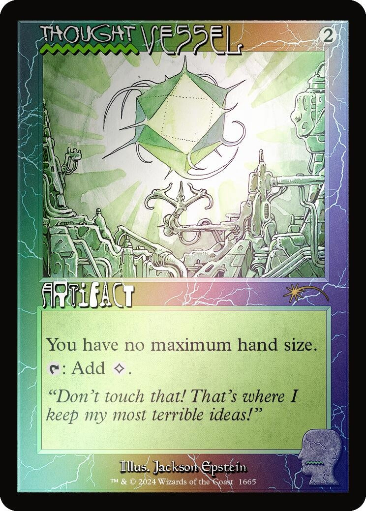 Image for Thought Vessel (1665) (Rainbow Foil) (Secret Lair Drop Series) (1665) - Magic: The Gathering