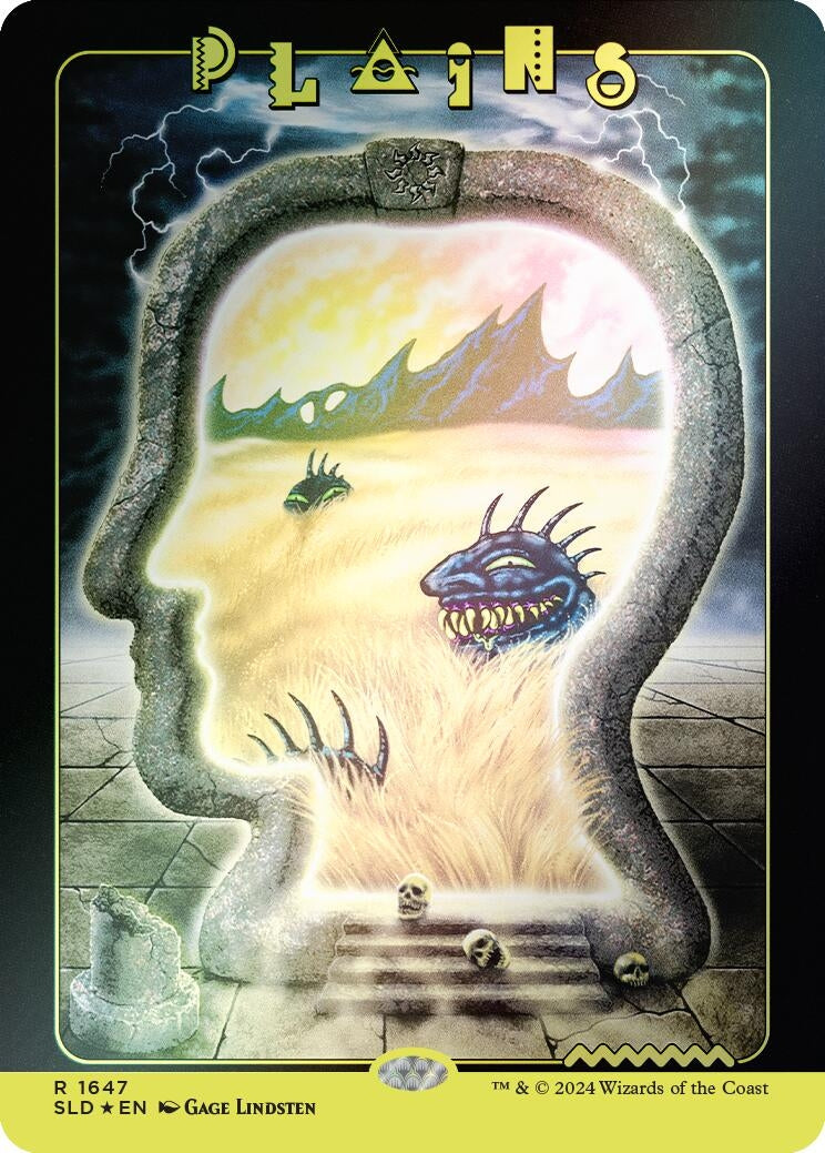 Image for Plains (1647) (Rainbow Foil) (Secret Lair Drop Series) (1647) - Magic: The Gathering