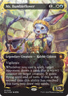 Image for Ms. Bumbleflower (Borderless) (Raised Foil) (Commander: Bloomburrow) (103) - Magic: The Gathering
