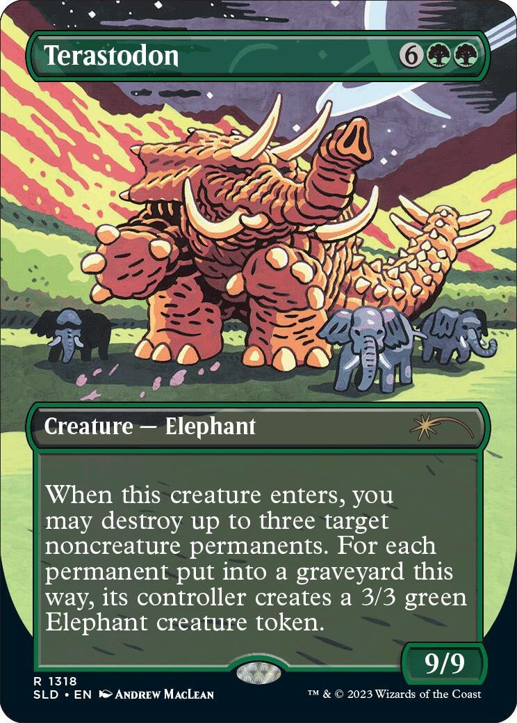 Image for Terastodon (Secret Lair Drop Series) (1318) - Magic: The Gathering
