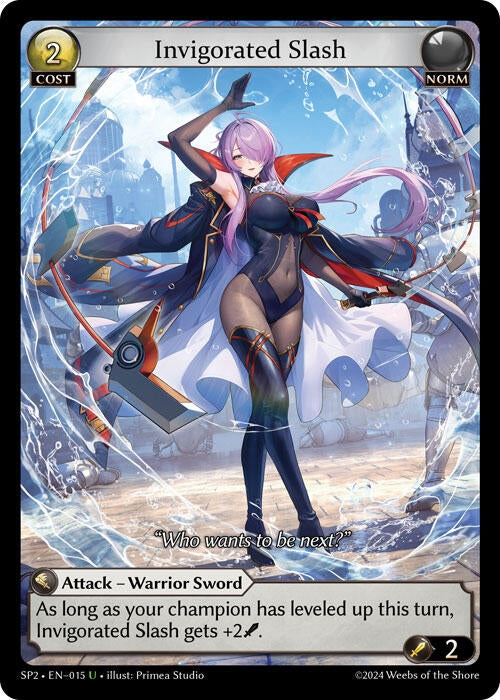 Image for Invigorated Slash (Supporter Pack 2) (015) - Grand Archive TCG
