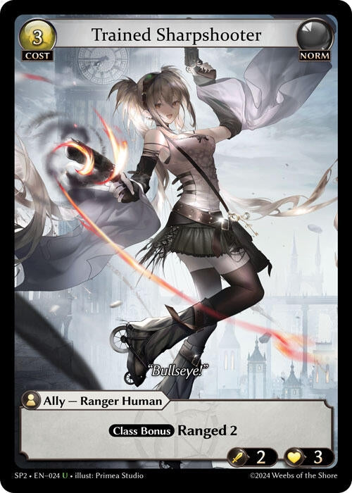 Image for Trained Sharpshooter (Supporter Pack 2) (024) - Grand Archive TCG