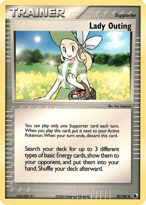 Image for Lady Outing - 83/109 (No E-Reader) (Deck Exclusives) (83/109) - Pokemon