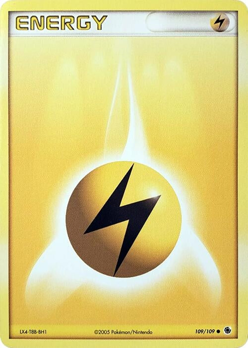 Image for Lightning Energy - 109/109 (No E-Reader) (Deck Exclusives) (109/109) - Pokemon