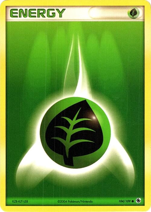 Image for Grass Energy - 104/109 (No E-Reader) (Deck Exclusives) (104/109) - Pokemon