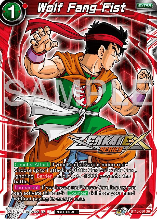 Image for Wolf Fang Fist (Event Pack 15) (Promotion Cards) (BT10-030) - Dragon Ball Super: Masters