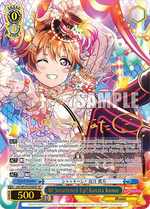 Image for All Smartened Up! Kanata Konoe (SP) (Love Live! School Idol Festival Series 10th Anniversary Premium Booster) (LNJ/WE39-E042SP SP) - Weiss Schwarz