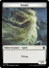 Image for Spirit // Faerie Double-Sided Token (Commander: Bloomburrow) (9 // 12) - Magic: The Gathering