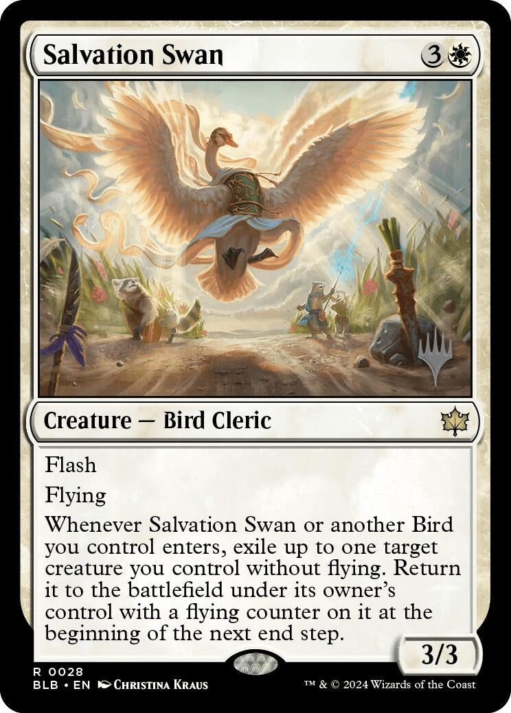 Image for Salvation Swan (Promo Pack: Bloomburrow) (28) - Magic: The Gathering