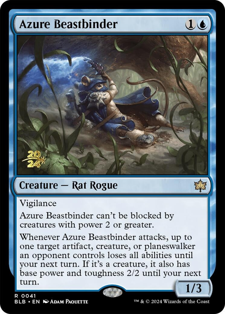 Image for Azure Beastbinder (Prerelease Cards) (41) - Magic: The Gathering