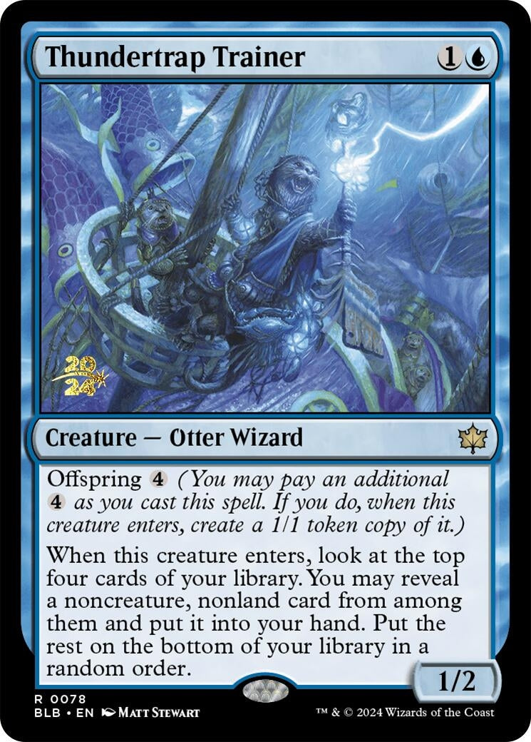 Image for Thundertrap Trainer (Prerelease Cards) (78) - Magic: The Gathering