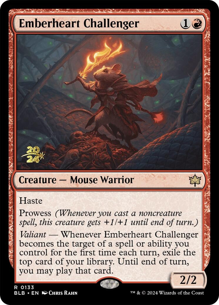 Image for Emberheart Challenger (Prerelease Cards) (133) - Magic: The Gathering