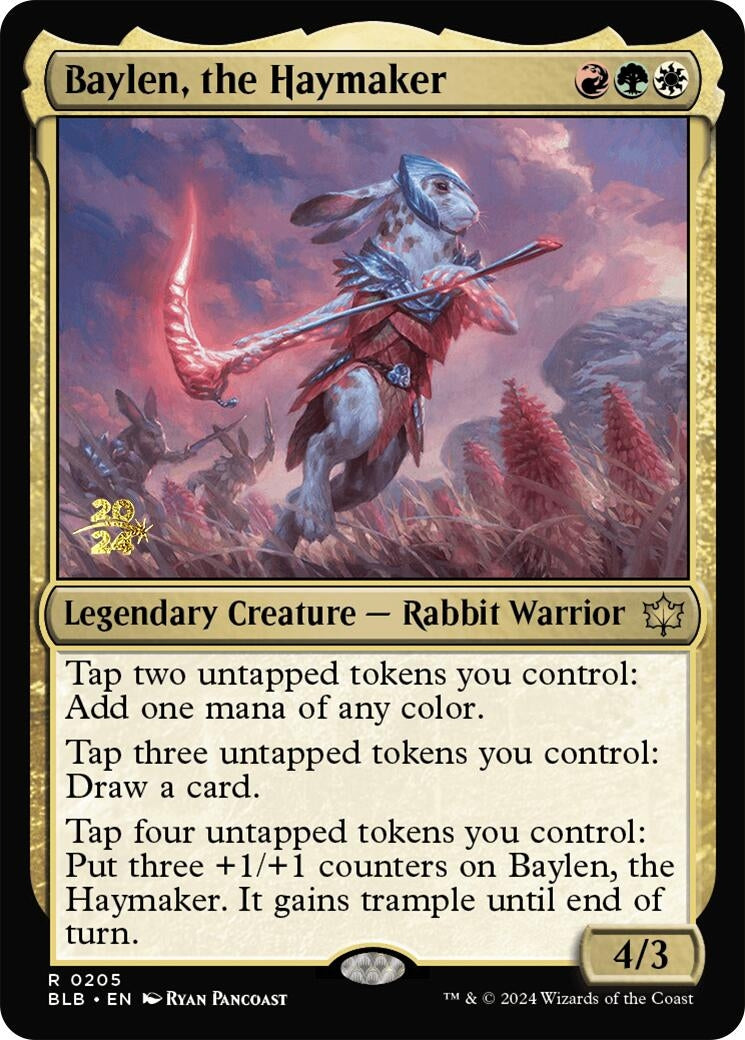 Image for Baylen, the Haymaker (Prerelease Cards) (205) - Magic: The Gathering
