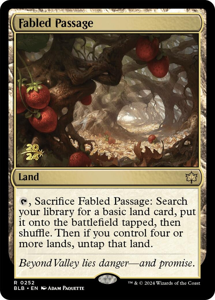Image for Fabled Passage (Prerelease Cards) (252) - Magic: The Gathering
