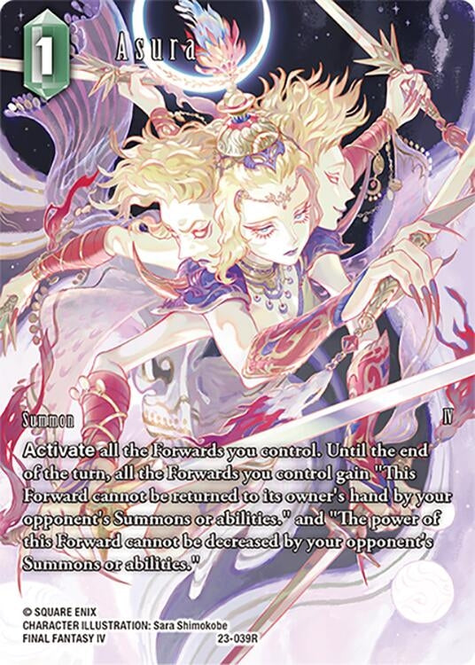 Image for Asura (Full Art) (Hidden Trials) (23-039R) - Final Fantasy TCG