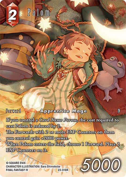Image for Palom (Full Art) (Hidden Trials) (23-018R) - Final Fantasy TCG