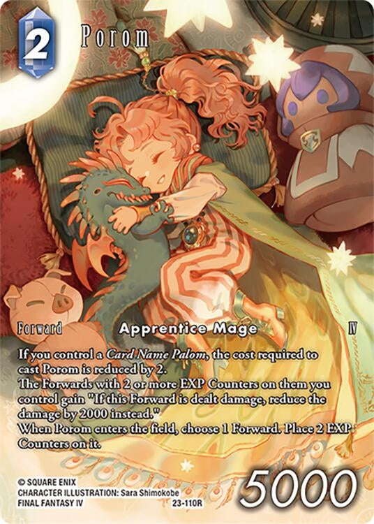 Image for Porom (Full Art) (Hidden Trials) (23-110R) - Final Fantasy TCG