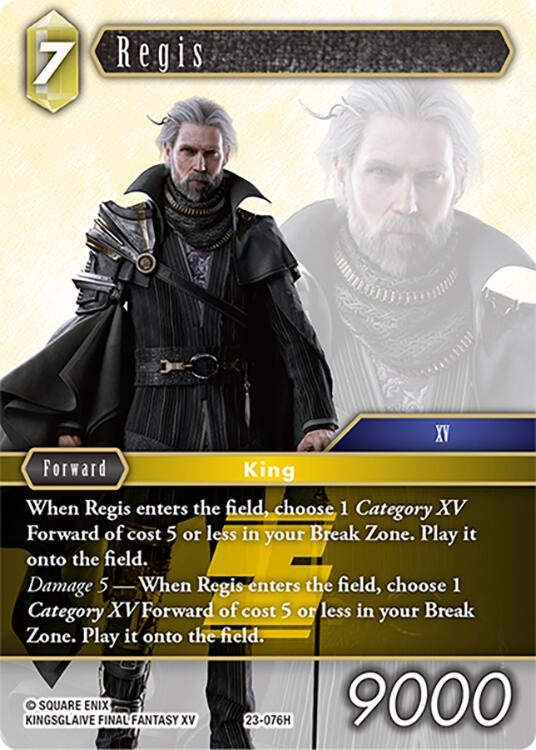Image for Regis (Hidden Trials) (23-076H) - Final Fantasy TCG