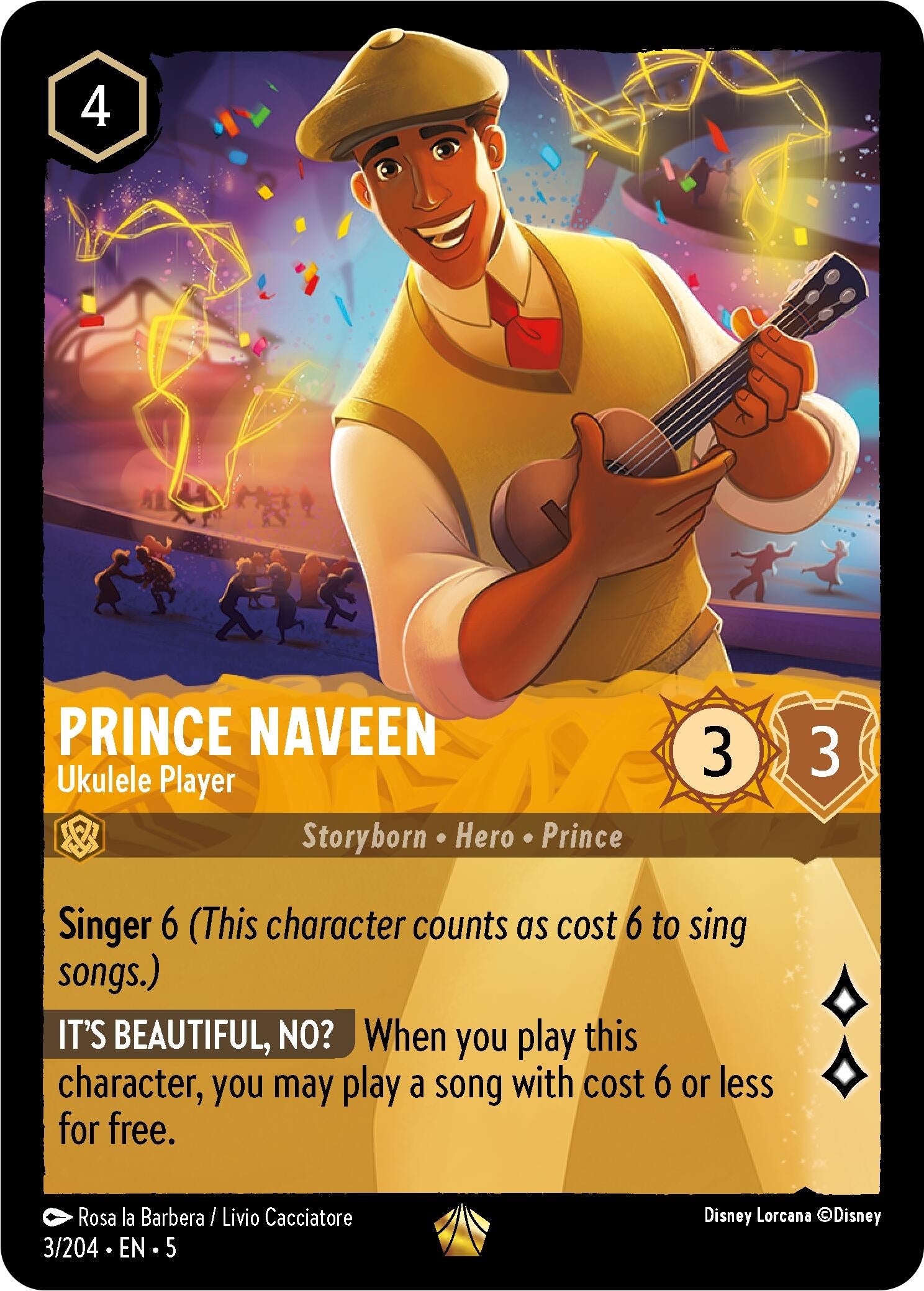 Image for Prince Naveen - Ukulele Player (5) (3)