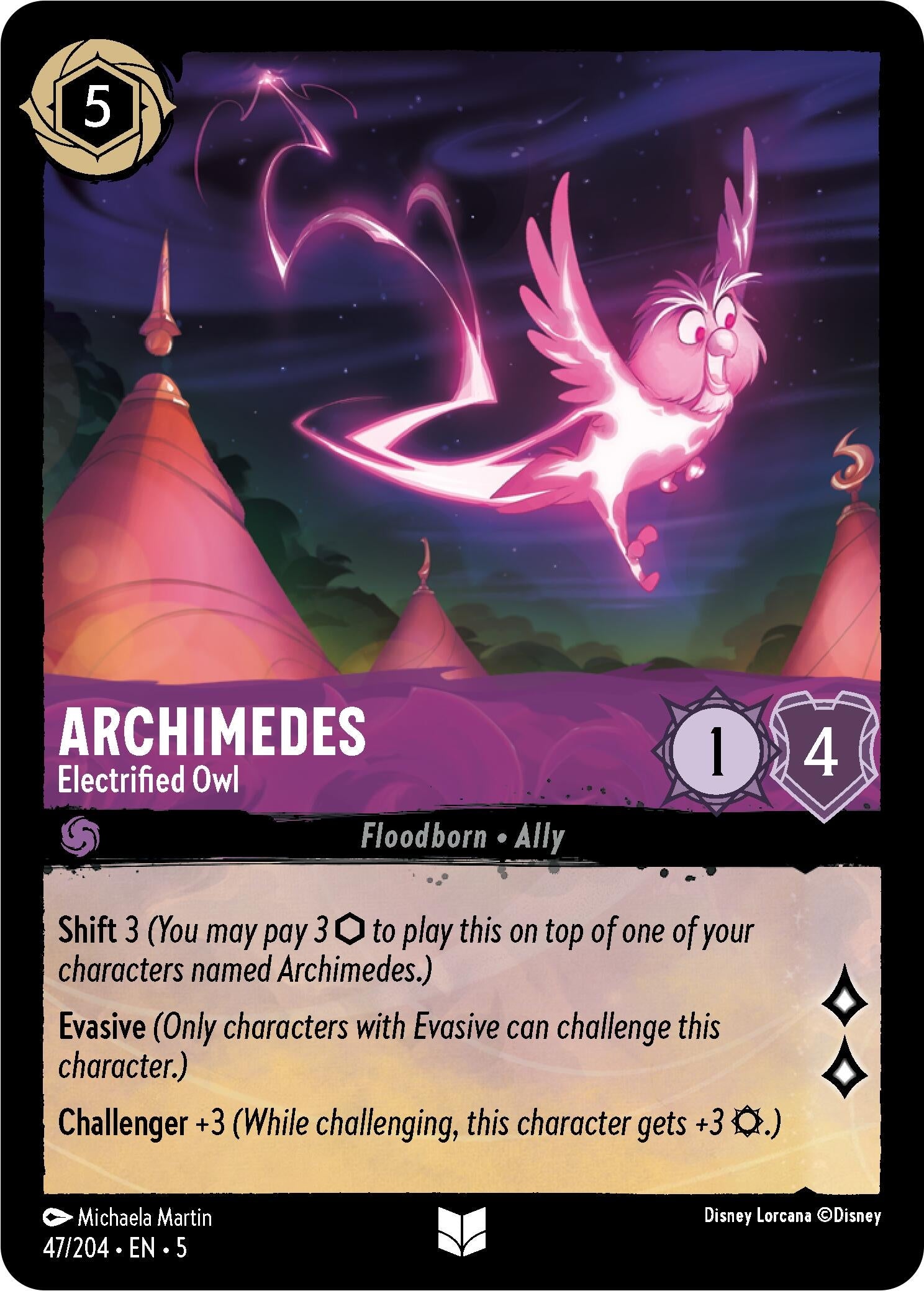 Image for Archimedes - Electrified Owl (5) (47)